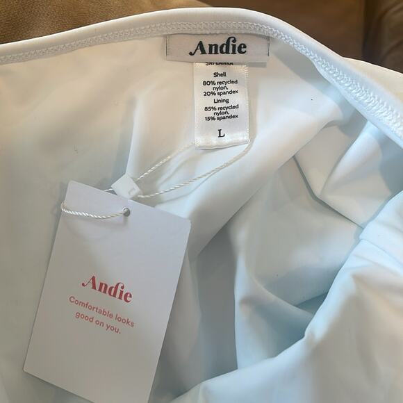 Andie The Tulum One Piece in White size Large New with Tags - Picture 8 of 11